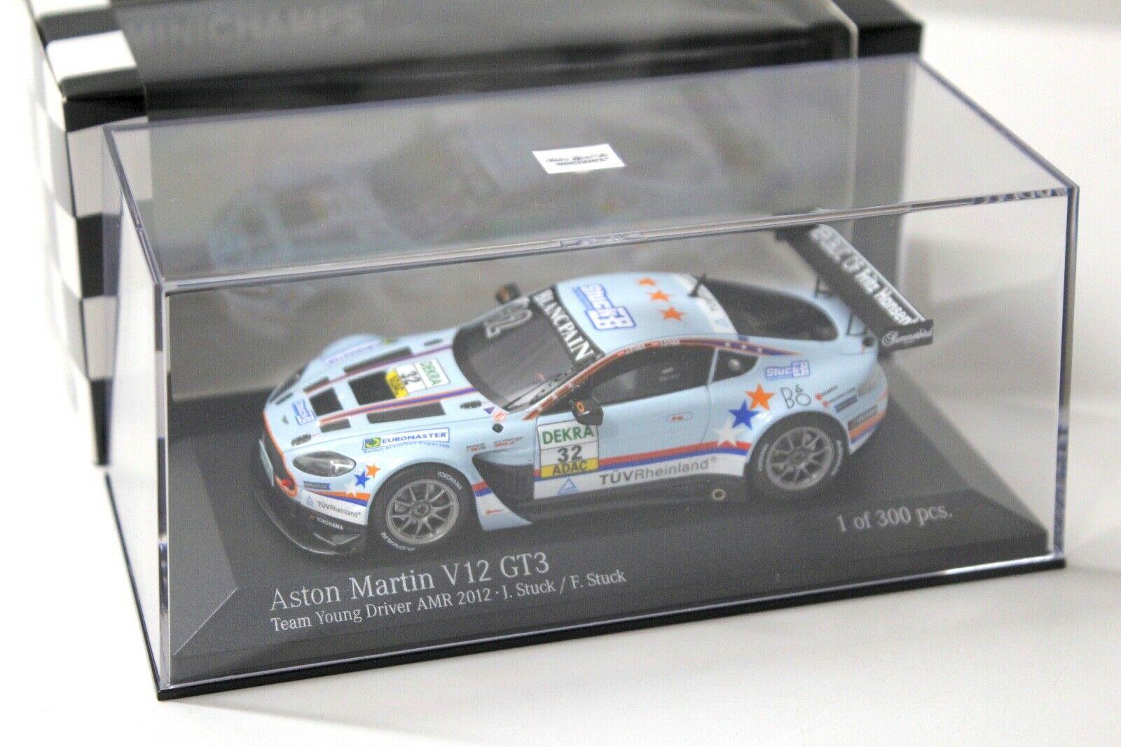 Aston Martin Vantage GT3, grün/braun, 1:18, Pop Race | Model Car World