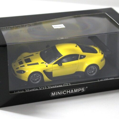 1:43 Minichamps Aston Martin V12 Vantage GT3 yellow