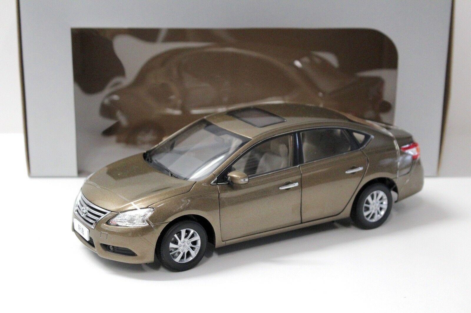 ID 34102 orig.jpg 1:18 Paudi Model Nissan Sentra (Sylphy) Sedan gold DEALER VERSION
