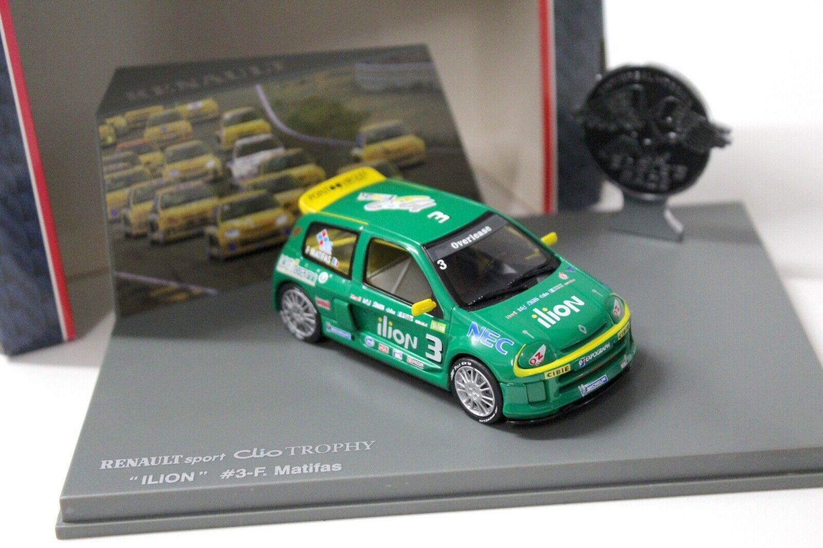 1:43 Eagle Renault Sport Clio Trophy "ILION #3 Matifas