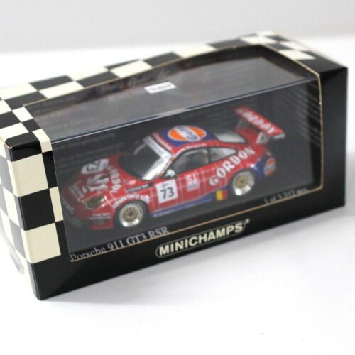 1:43 Minichamps Porsche 911 996 GT3 RSR 1000 km SPA 2005 GULF #73