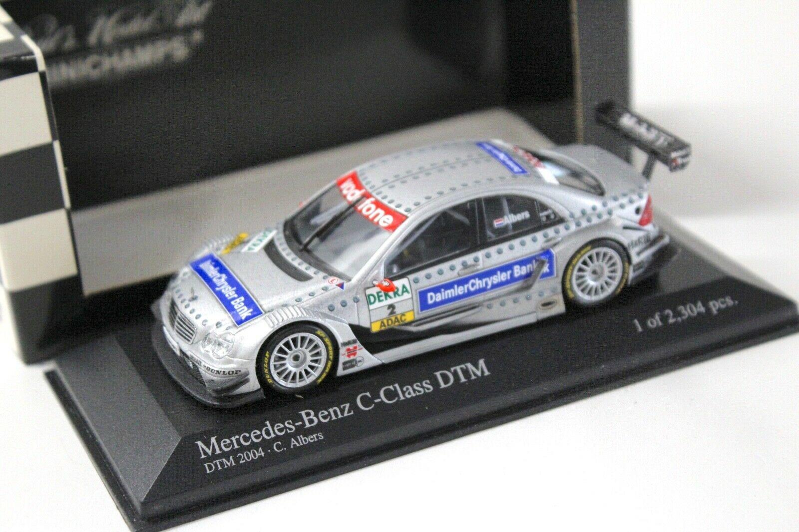 ID 34357 orig.jpg 1:43 Minichamps Mercedes C-Klasse DTM 2004 Albers #2