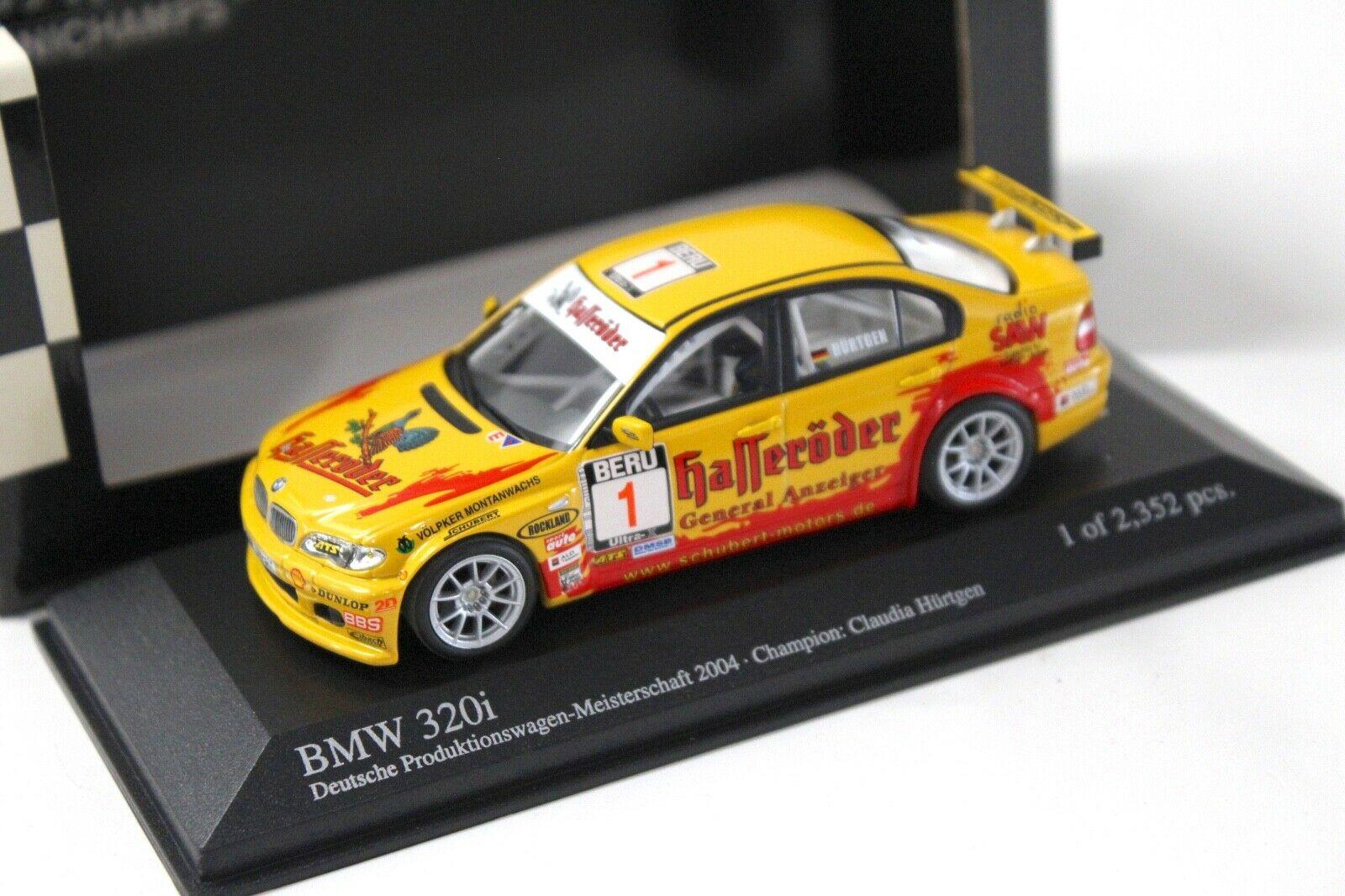 ID 34381 orig 1.jpg 1:43 Minichamps BMW 320i E46 DRM 2004 Champ Hürtgen #1
