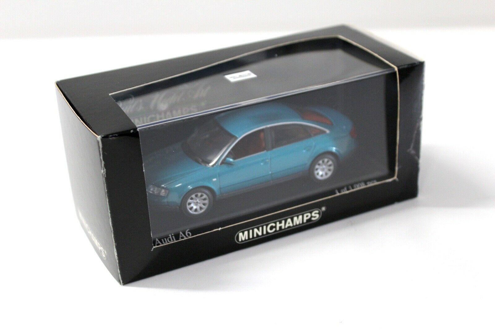 1:43 Minichamps Audi A6 C5 Limousine Turmalin Metallic