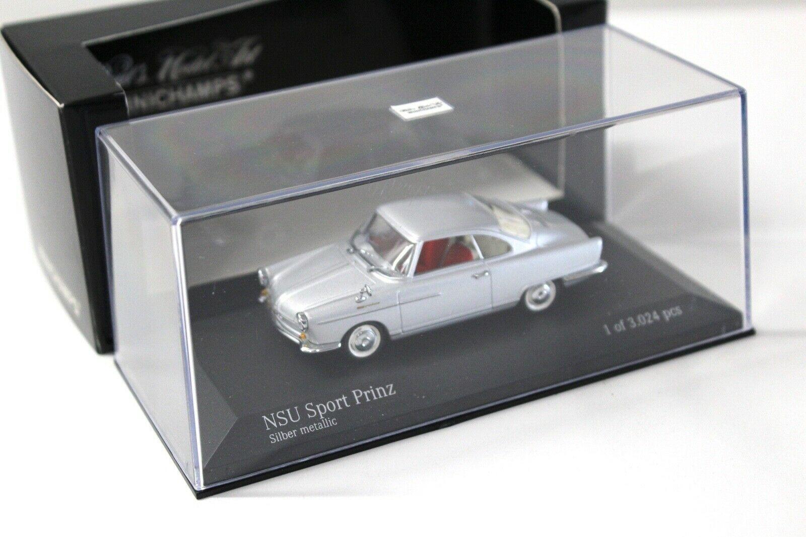 1:43 Minichamps NSU Sport Prinz silver