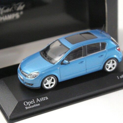 1:43 Minichamps Opel Astra H 5-Türen Breeze blue 2004