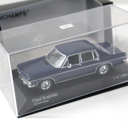 1:43 Minichamps Opel Kapitän Limousine 1969 Nocturno blue