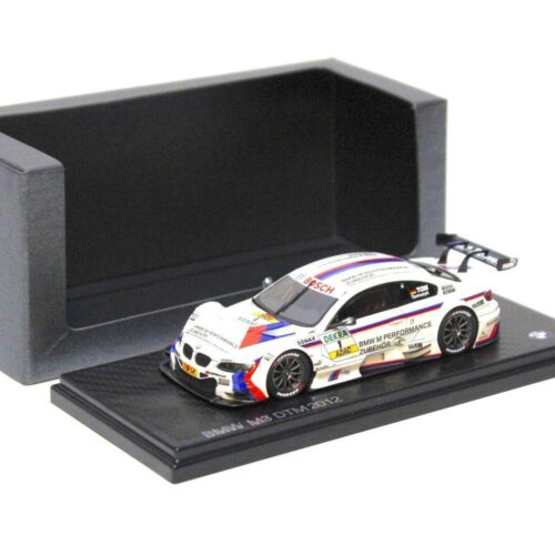1:43 Original BMW M3 DTM 2012 Tomczyk *Carbon Plate* DEALER VERSION