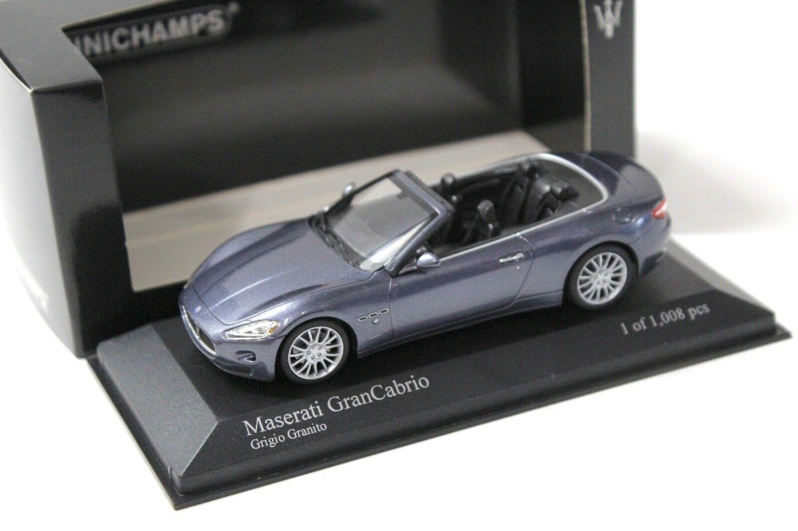 ID 35047 orig 2.jpg 1:43 Minichamps Maserati Gran Cabrio Grigio Granito grey