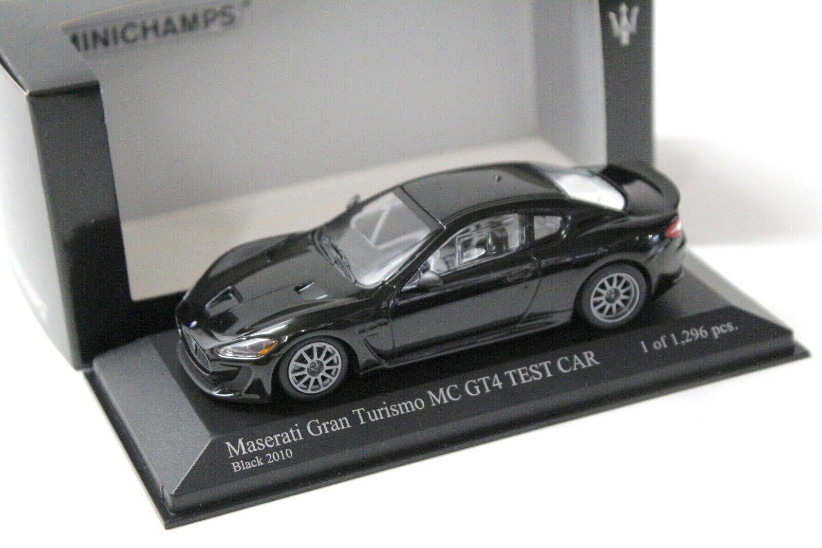 ID 35051 orig 1.jpg 1:43 Minichamps Maserati Gran Turismo MC GT4 Test Car black