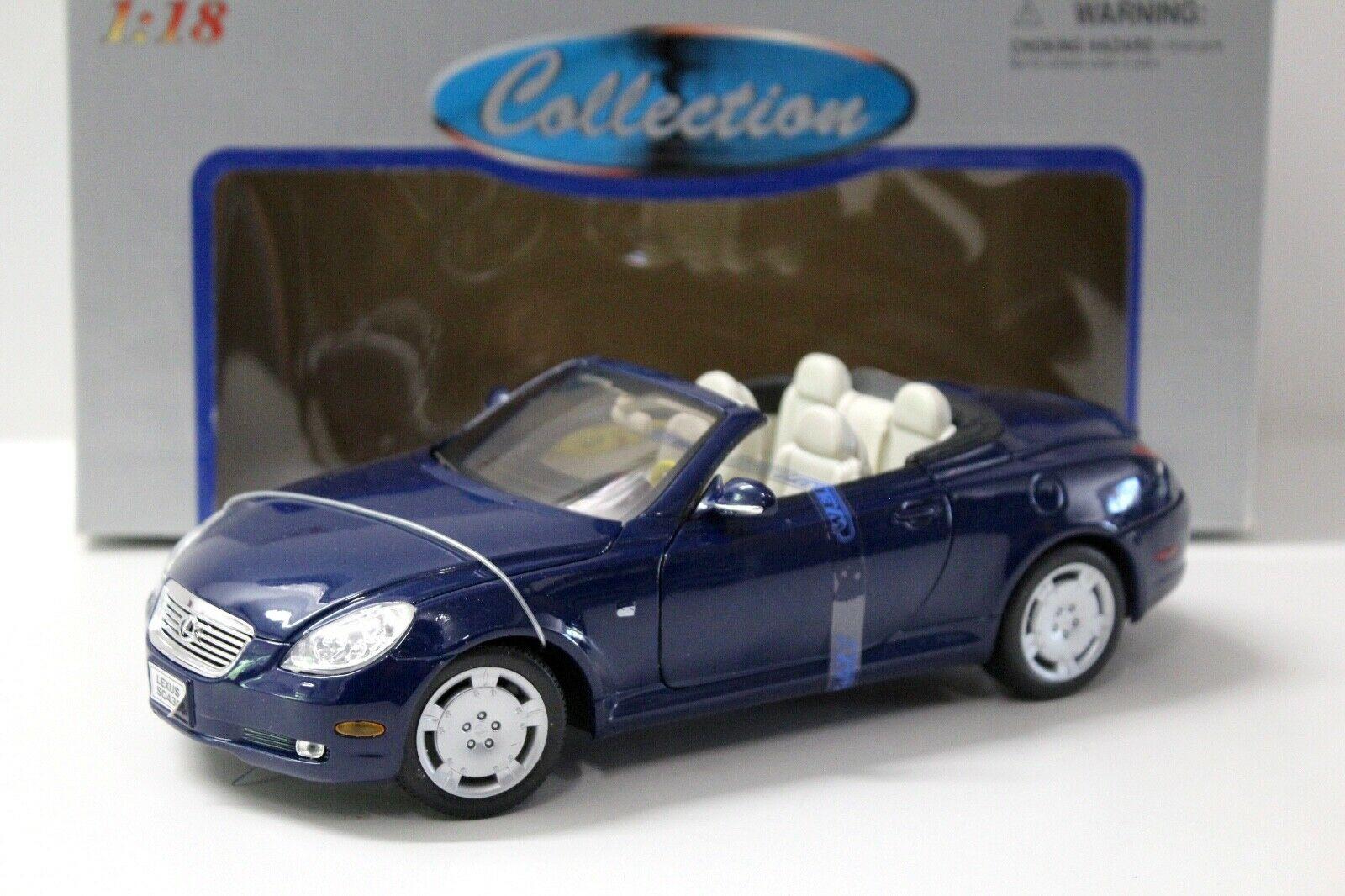ID 35505 orig 1.jpg 1:18 Welly Lexus SC430 Convertible dark blue