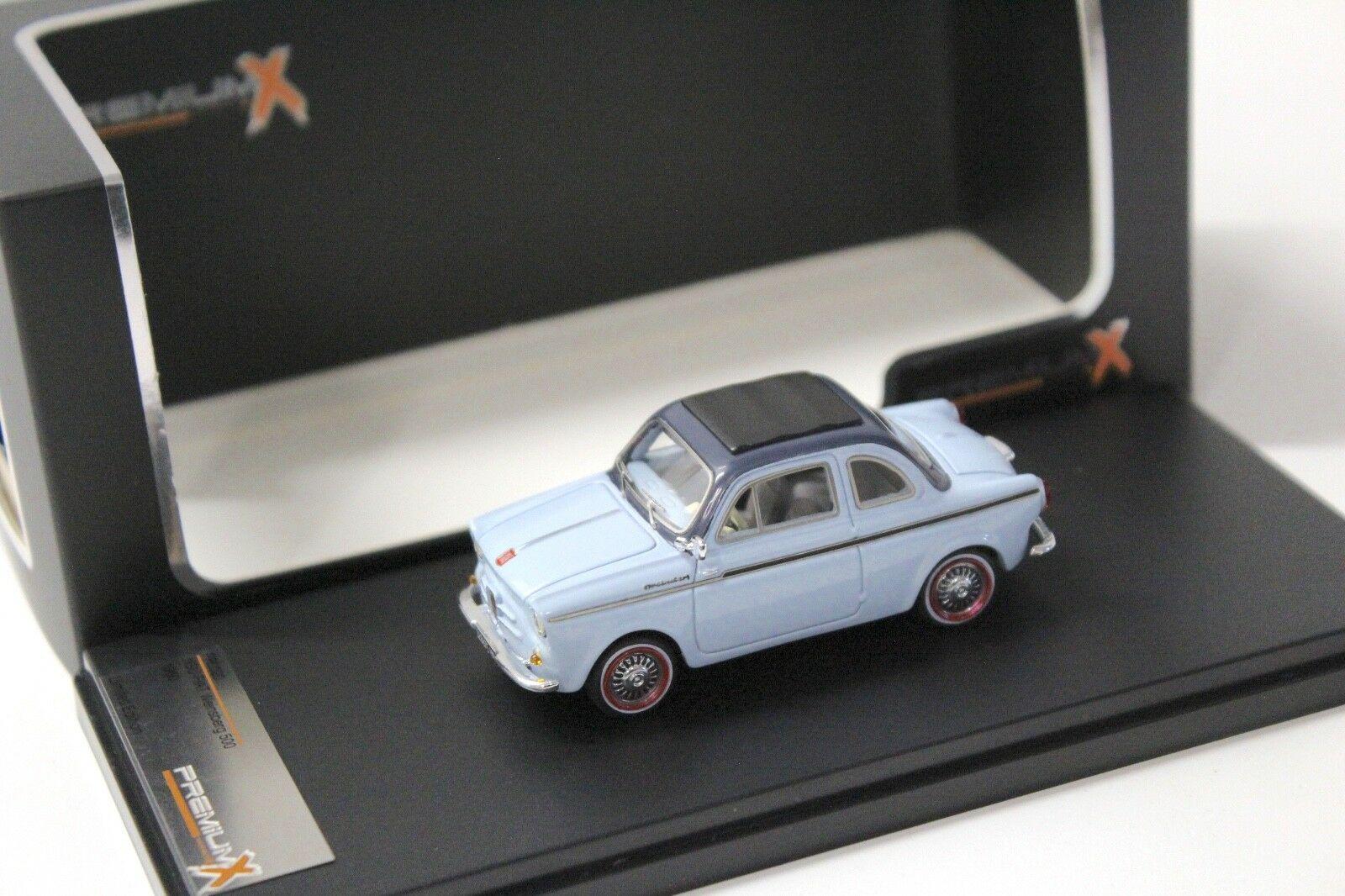 ID 35603 orig 1.jpg 1:43 PremiumX NSU-Fiat Weinsberg 500 lightblue 1960