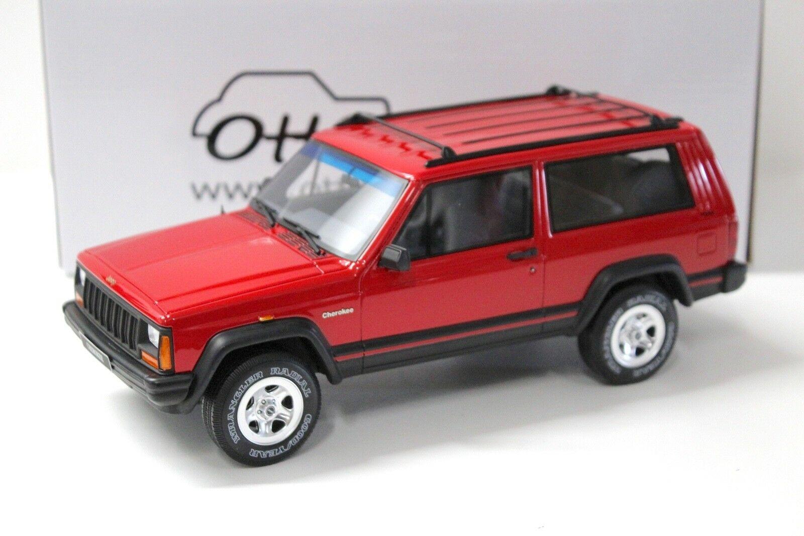 ID 35710 orig 2.jpg 1:18 OTTO mobile OT738 Jeep Cherokee 2.5 EFI 4x4 red