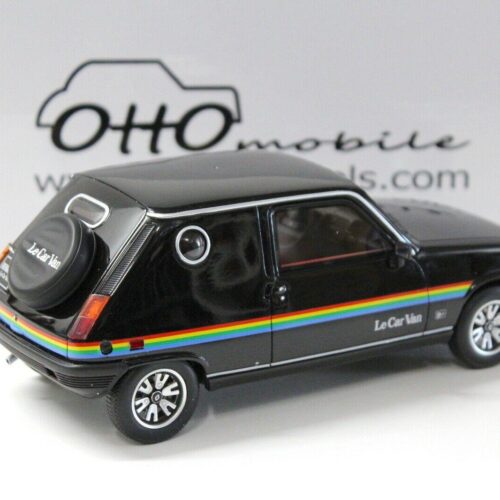 1:18 OTTO mobile OT555 Renault 5 Alpine Le Car Van black - Image 3