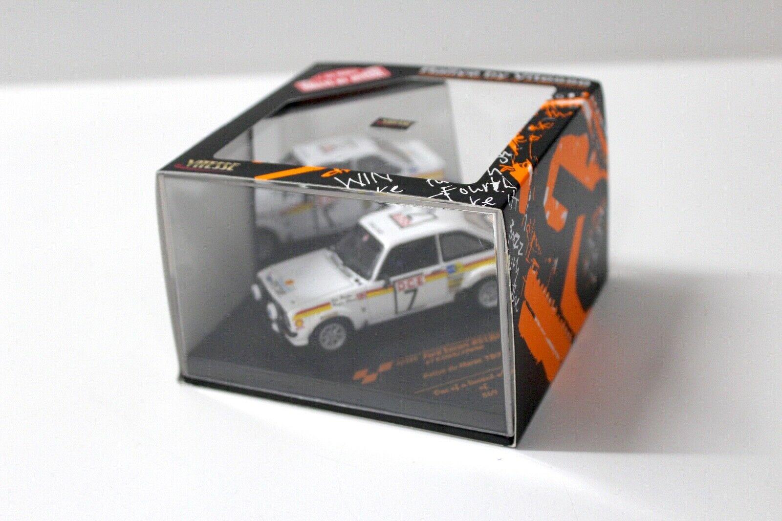 1:43 Vitesse Ford Escort RS1800 #7 Clark Rally du Maroc