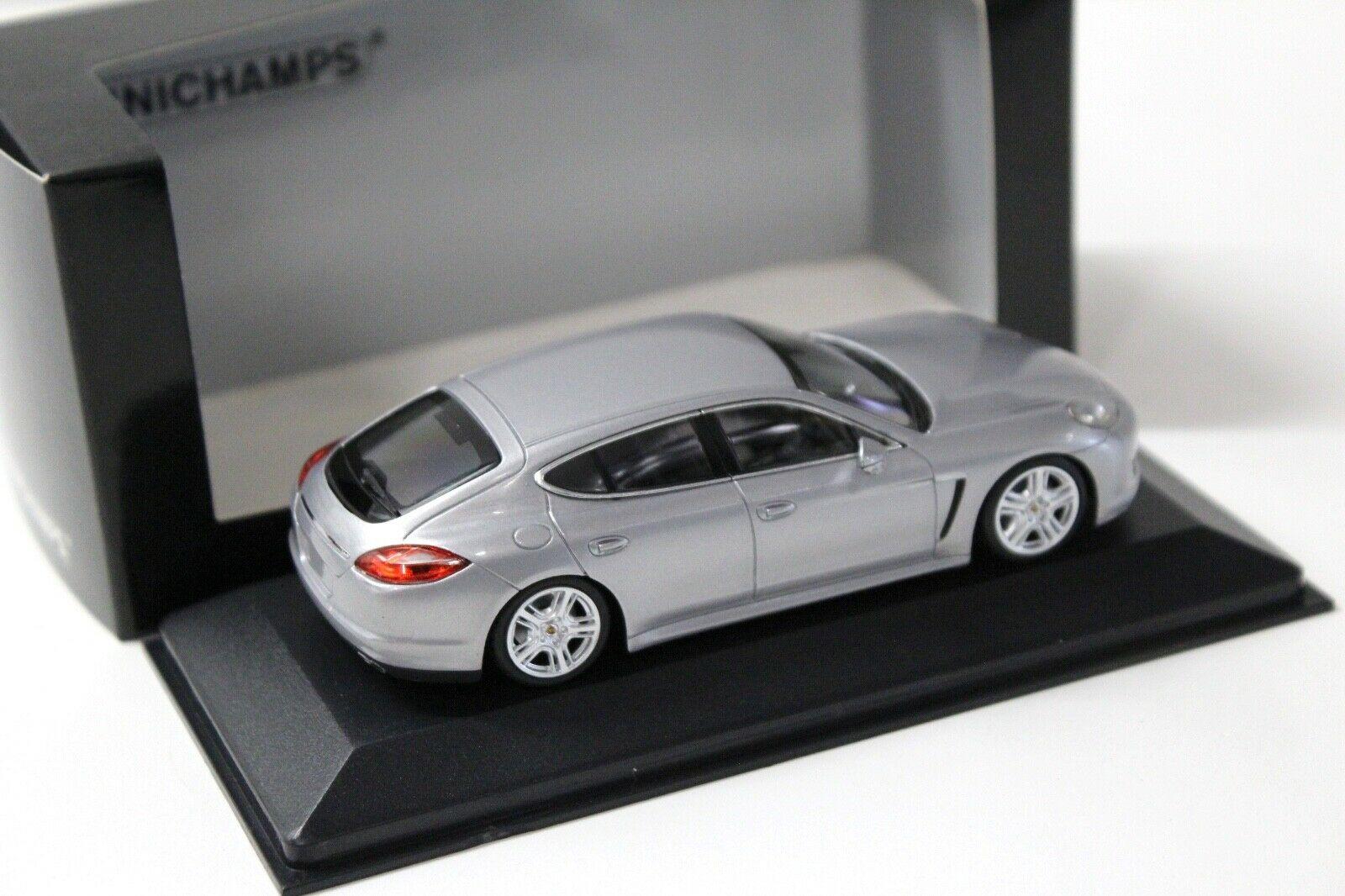 1:43 Minichamps Porsche Panamera S Hybrid silver