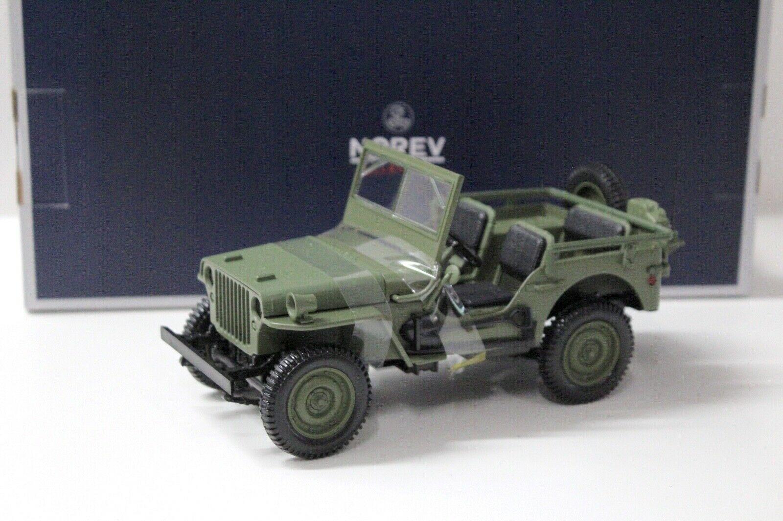 ID 36450 orig 1.jpg 1:18 Norev Jeep Willys 1942 green