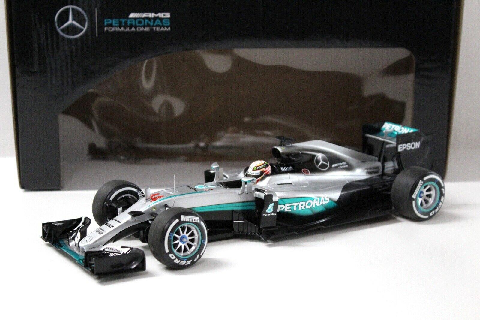 1:18 Minichamps Mercedes AMG Petronas F1 W07 EQ Australia Hamilton 2016