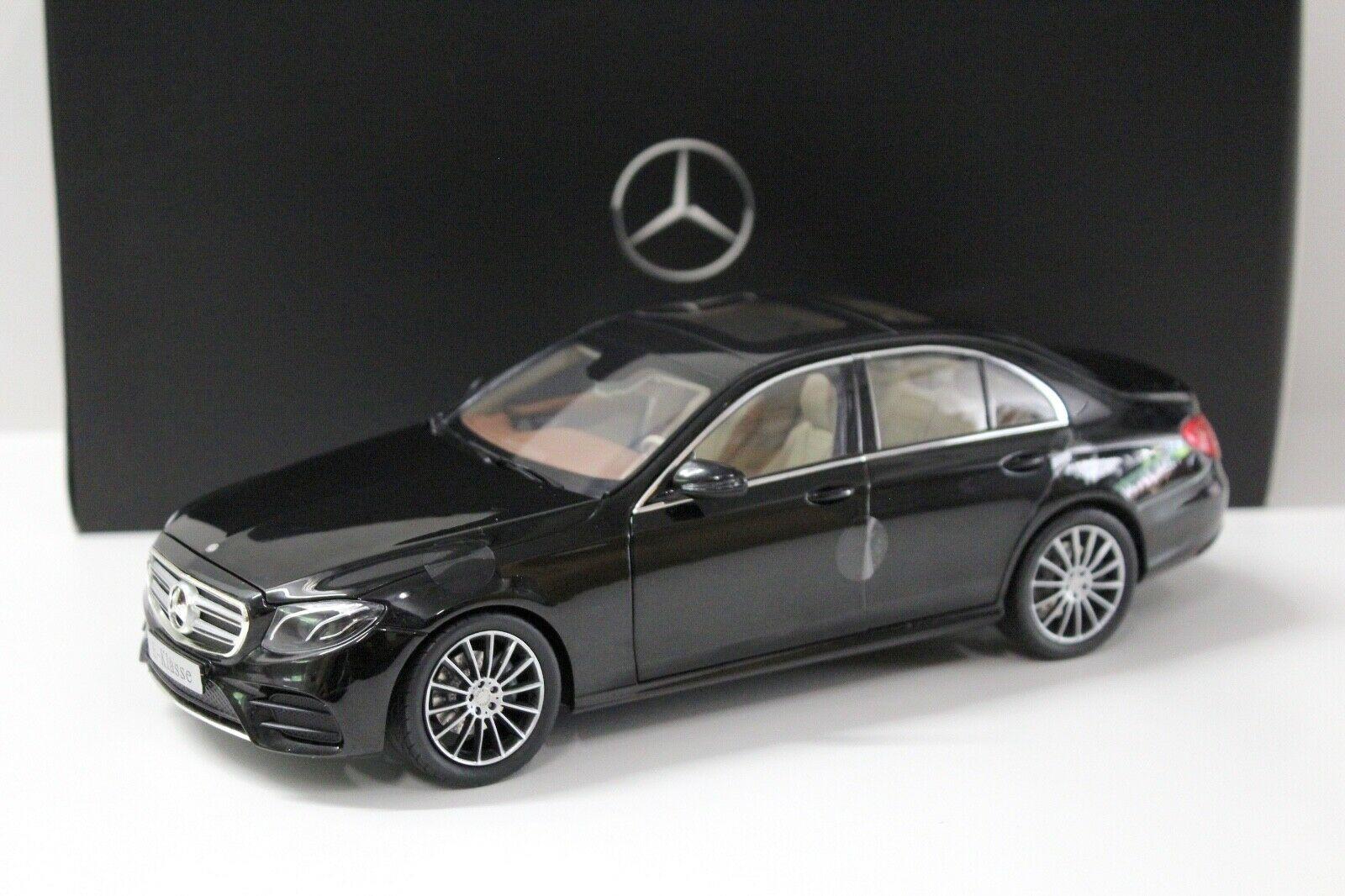 ID 36565 orig.jpg 1:18 iScale Mercedes E-Klasse Limousine AMG Line black DEALER VERSION