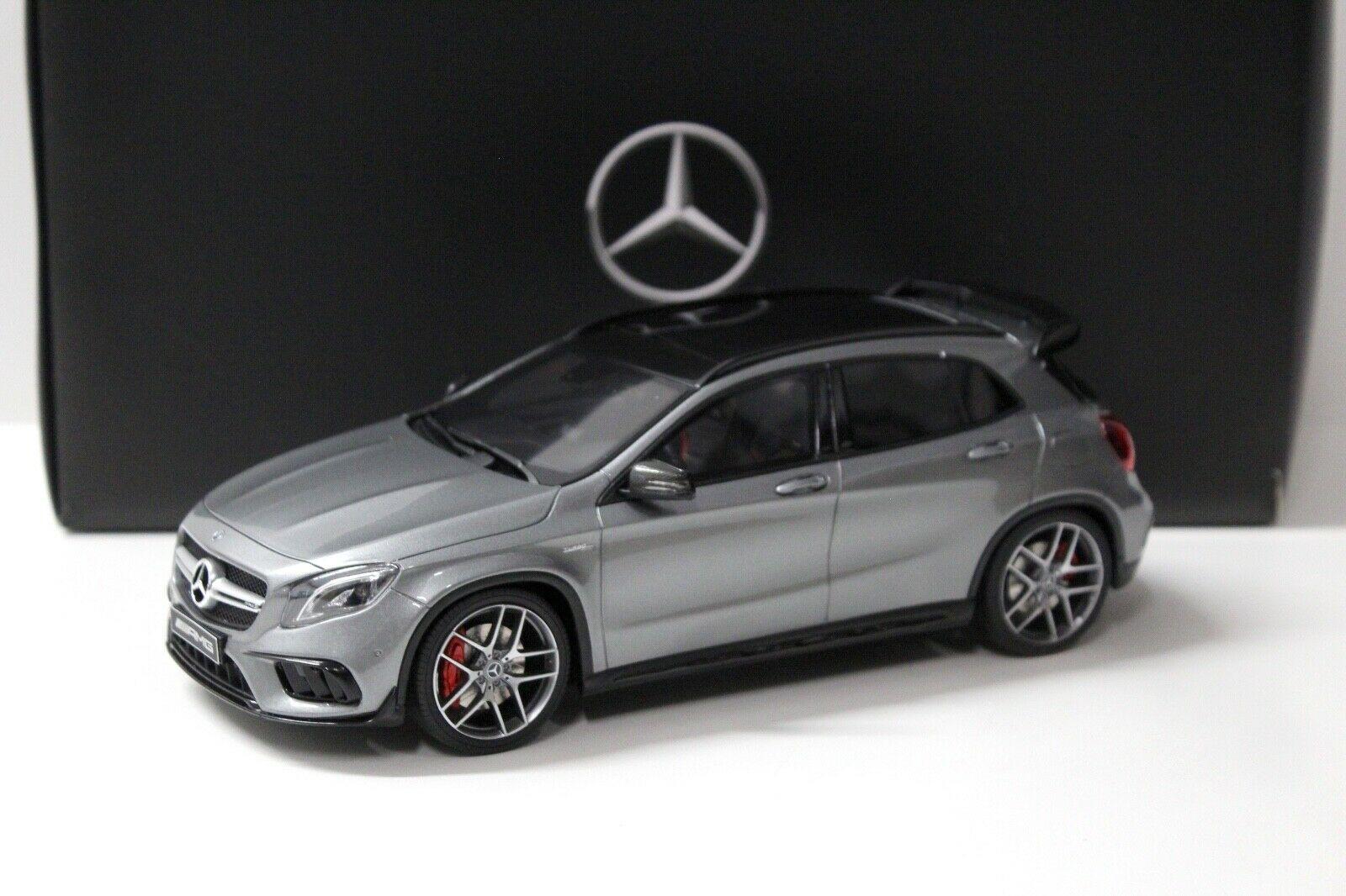 ID 36815 orig 1.jpg 1:18 GT Spirit Mercedes GLA 45 AMG grey DEALER VERSION