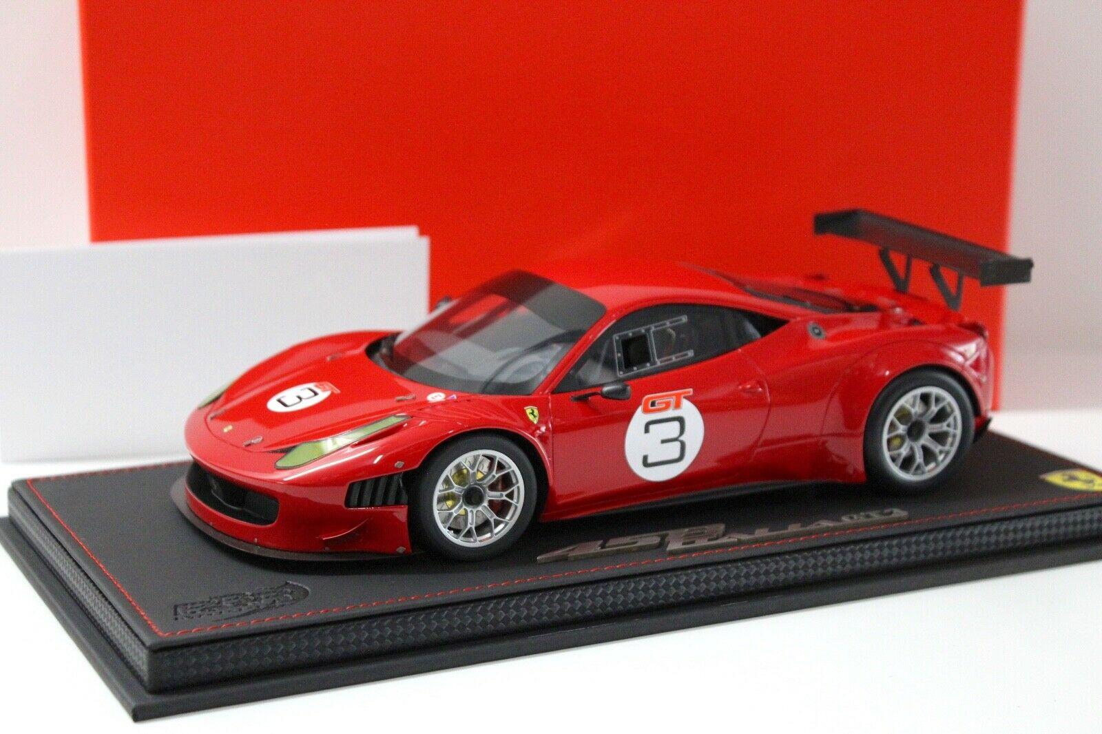 ID 37092 orig.jpg 1:18 BBR Ferrari 458 Italia GT3 Rosso red #GT3
