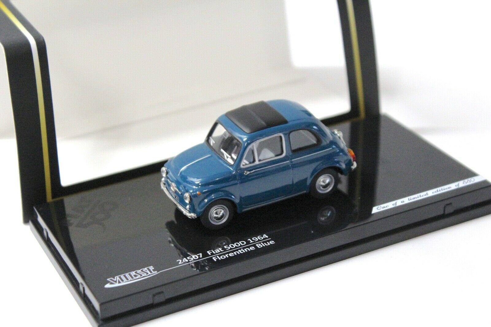 ID 37214 orig 1.jpg 1:43 Vitesse Fiat 500D 1964 Florentine blue