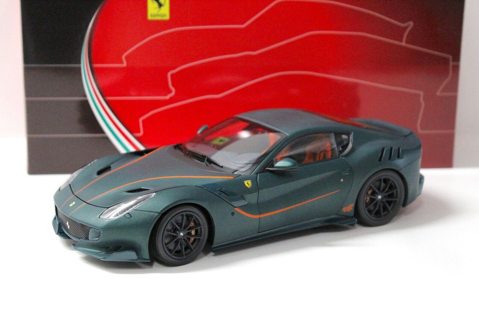 1:18 BBR Ferrari F12 TDF verde opaco FULL OPENING