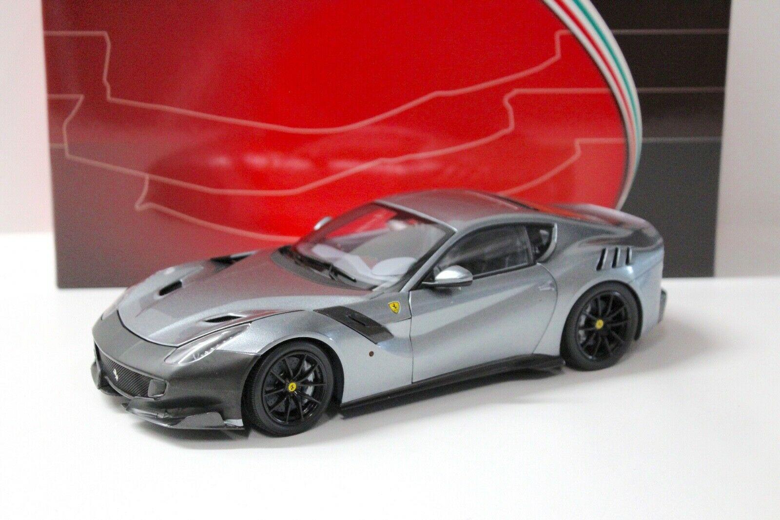 ID 37568 orig 1.jpg 1:18 BBR Ferrari F12 TDF Titanium silver FULL OPENING