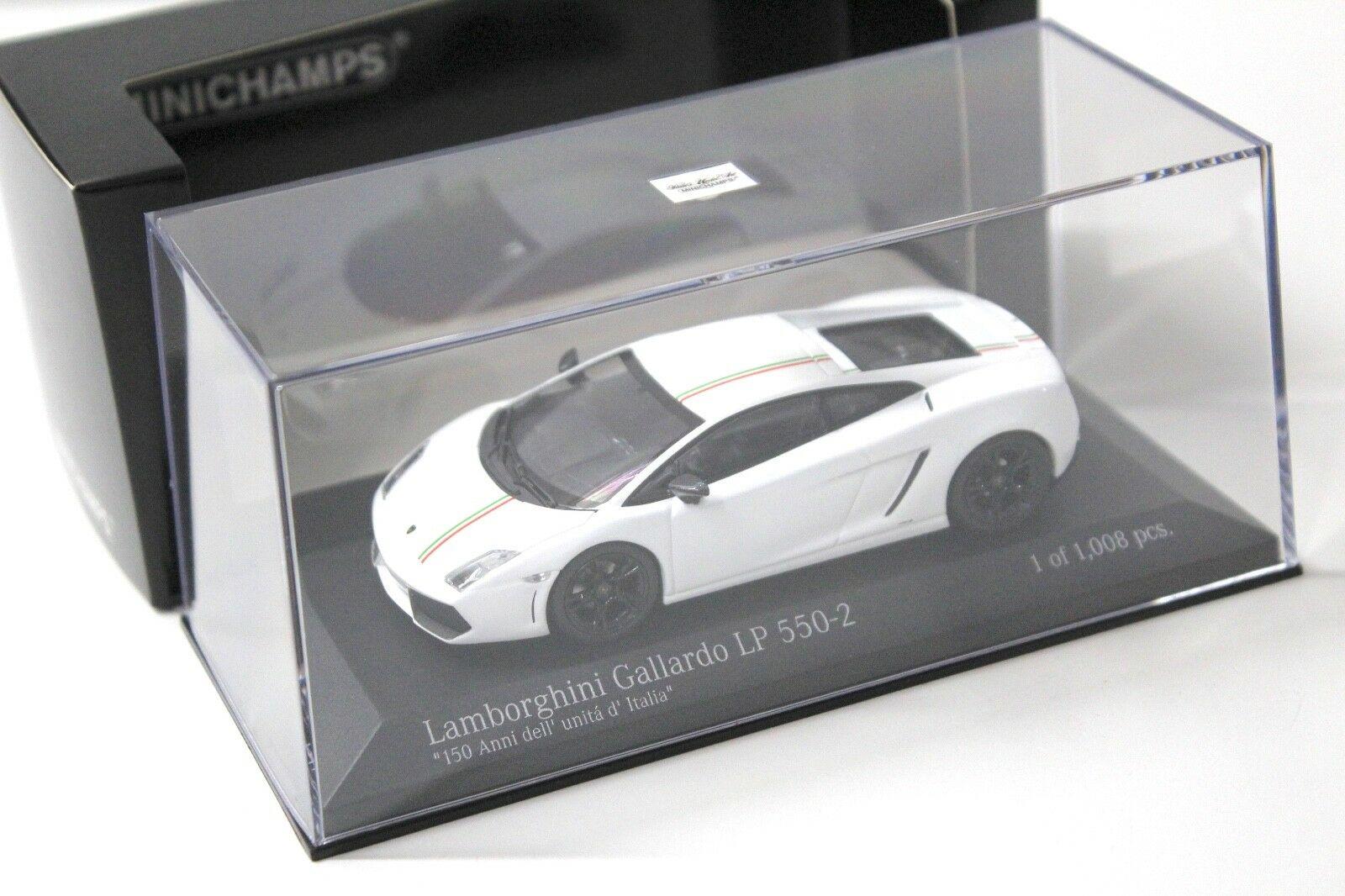 1:43 Minichamps Lamborghini Gallardo LP560-2 Tricolore white