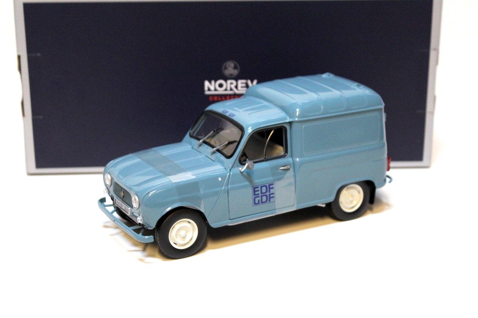 ID 37780 orig 1.jpg 1:18 Norev Renault 4F4 R4 EDF-GDF 1965 blue