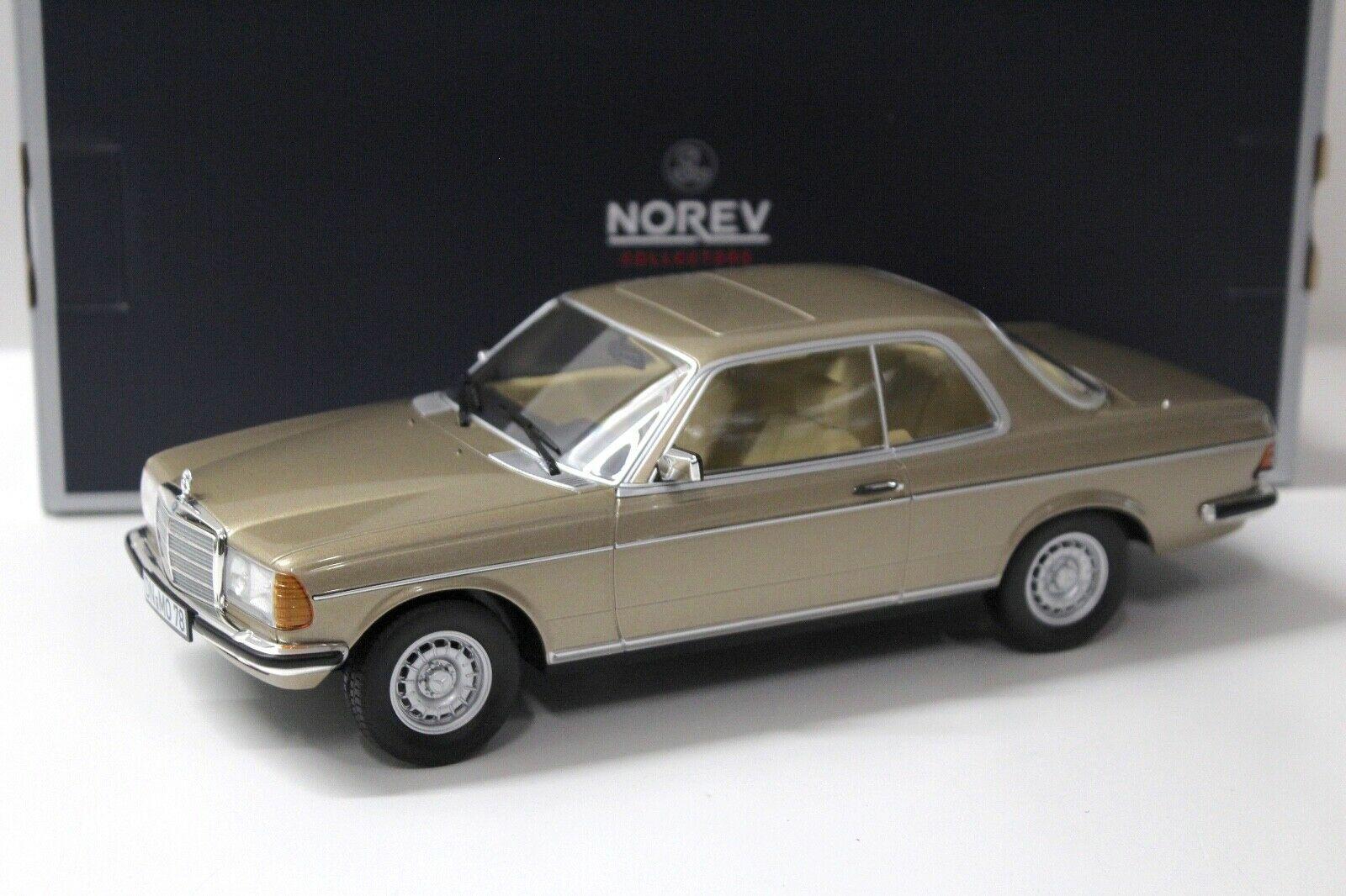 ID 37942 orig 1.jpg 1:18 Norev Mercedes 280CE Coupe 1980 Champagner-met.