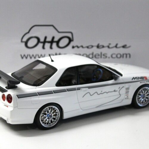 1:18 OTTO mobile OT760 Nissan Skyline GT-R R34 Mine´s white