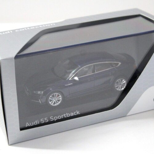 1:43 Jadi Audi S5 Sportback Navarra blue 2016 DEALER VERSION