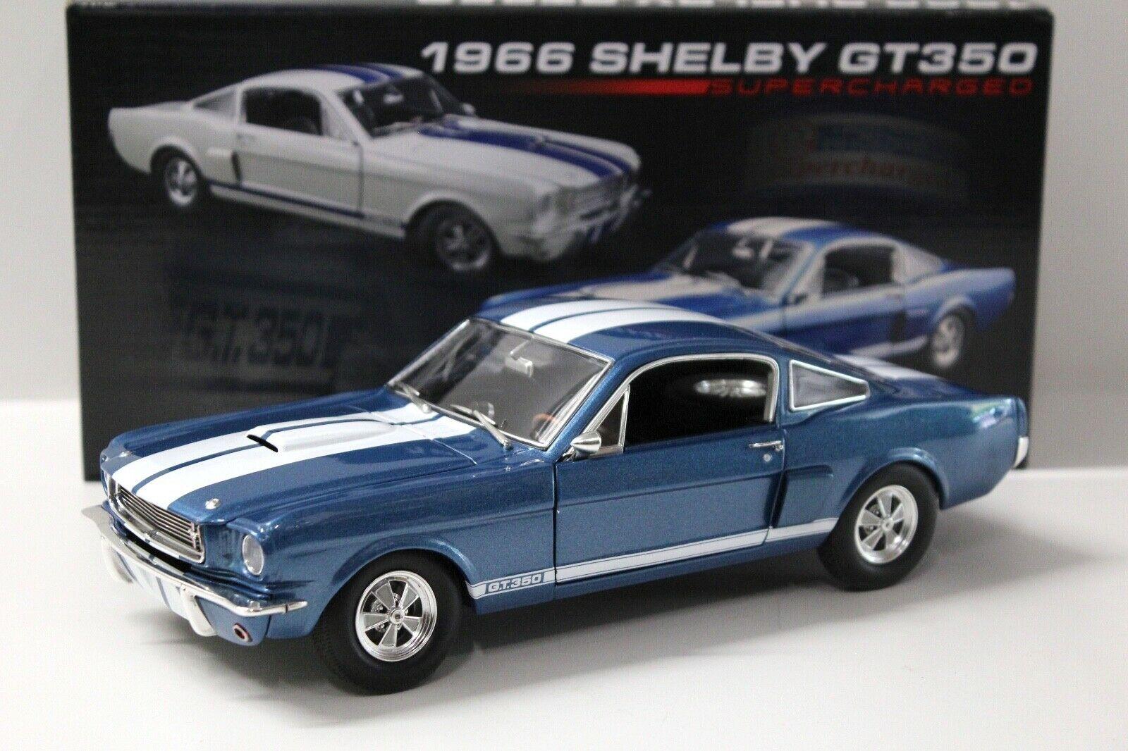 ID 38693 orig 1.jpg 1:18 ACME Mustang Shelby GT350 Supercharged Coupe blue 1966