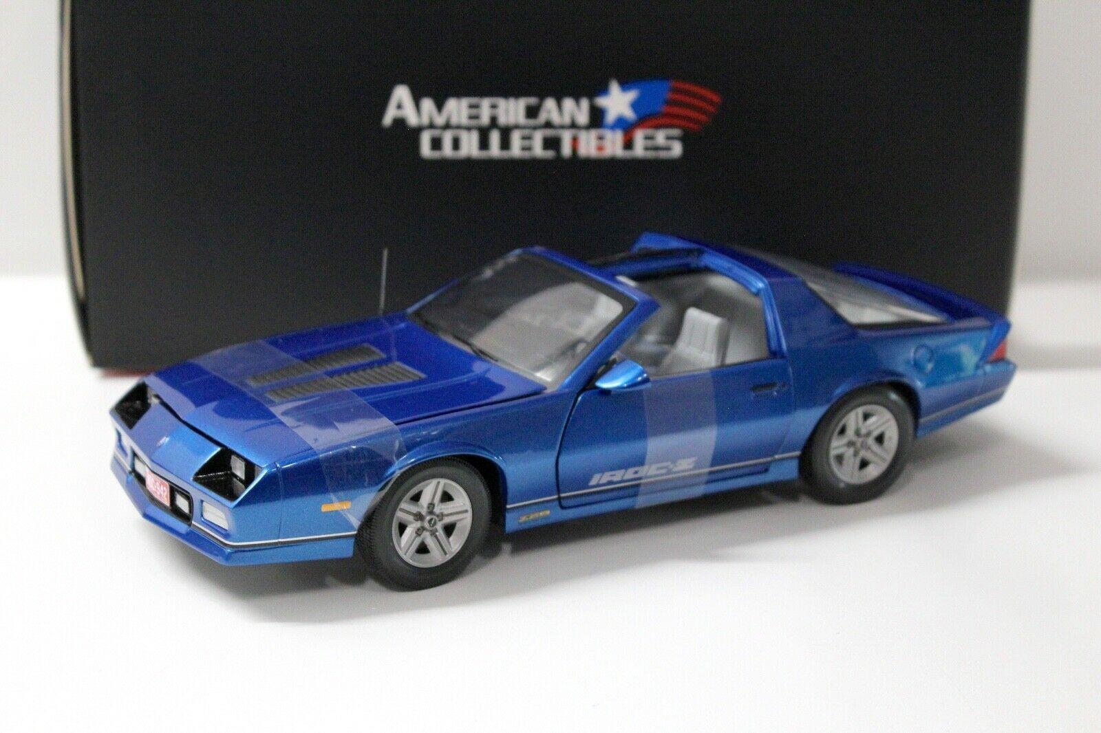 ID 39399 orig 1.jpg 1:18 SunStar 1985 Chevrolet Camaro IROC-Z blue