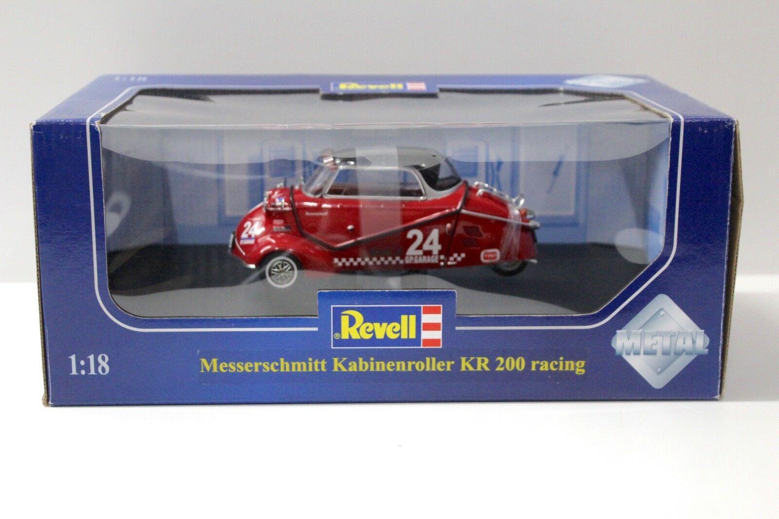 1:18 Revell Messerschmitt Kabinenroller KR200 Racing red