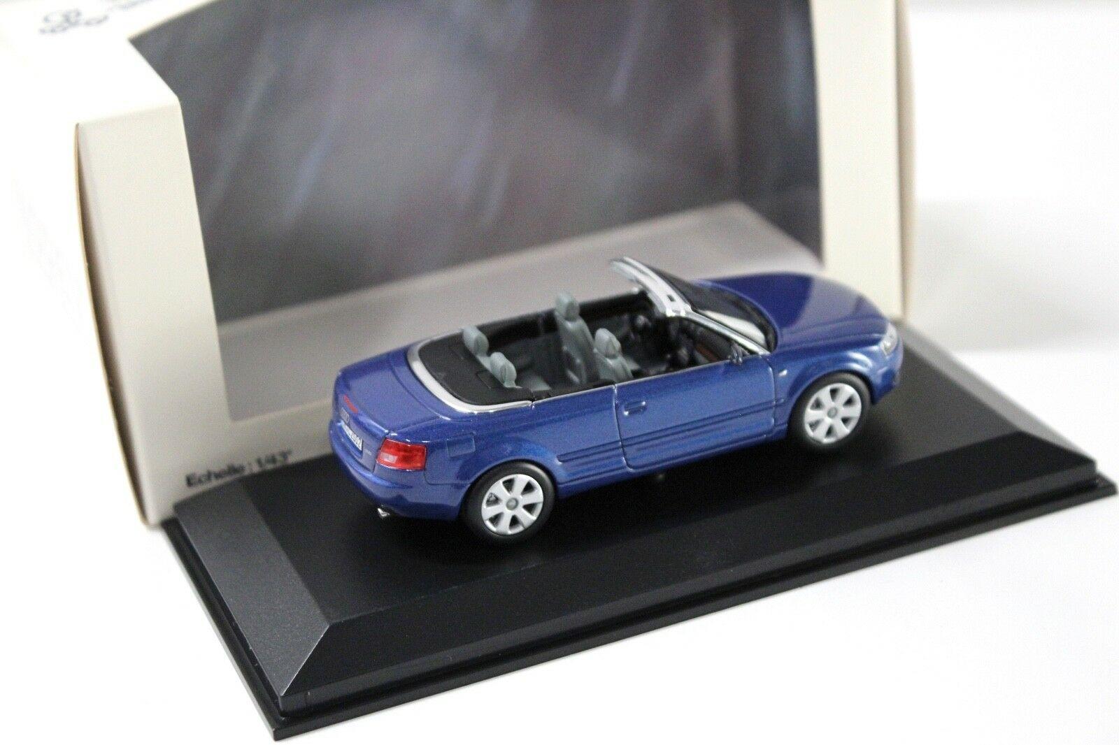 1:43 Norev Audi A4 Cabriolet blue