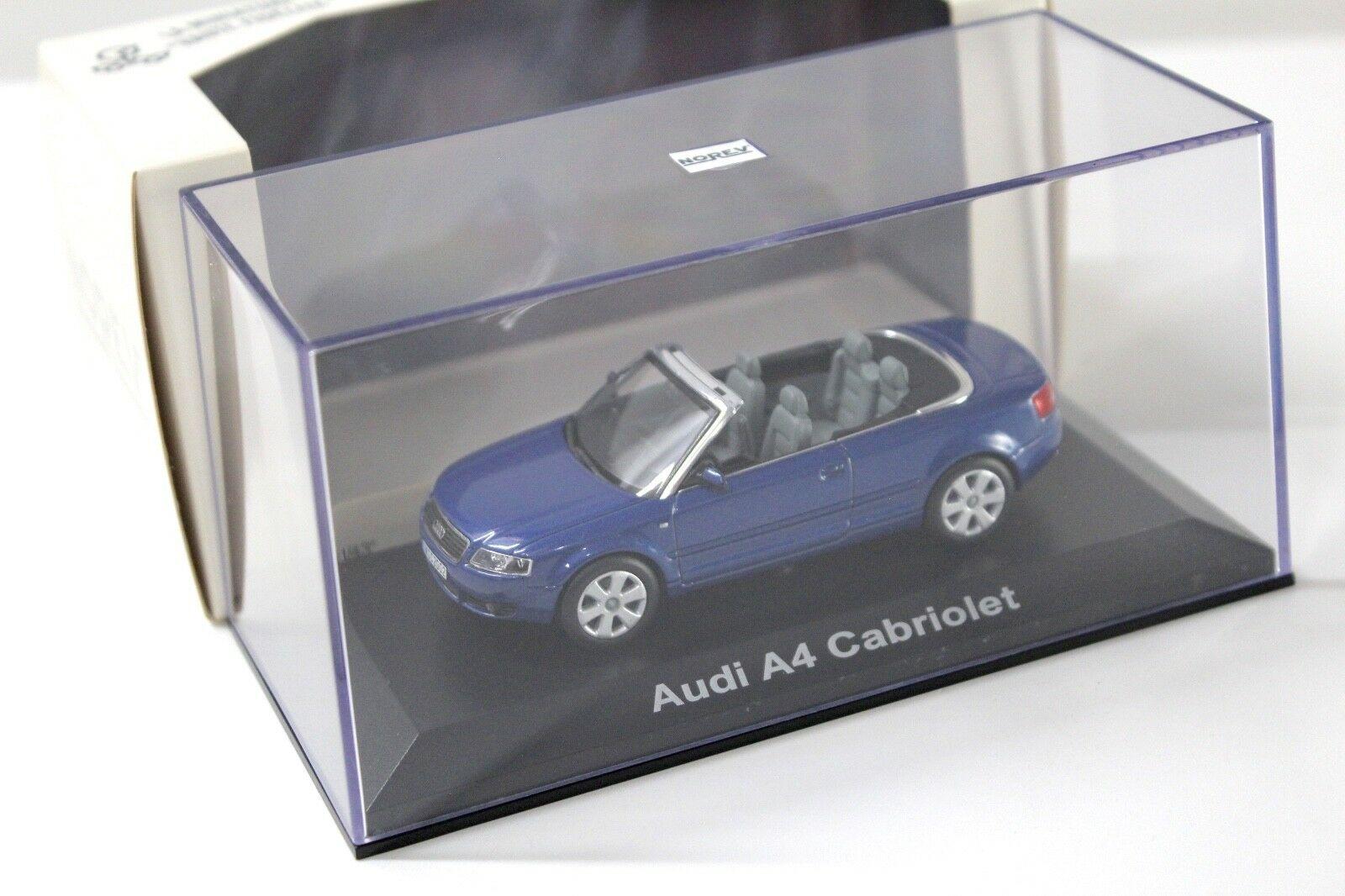 1:43 Norev Audi A4 Cabriolet blue