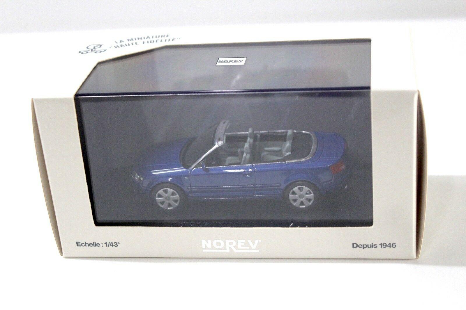1:43 Norev Audi A4 Cabriolet blue