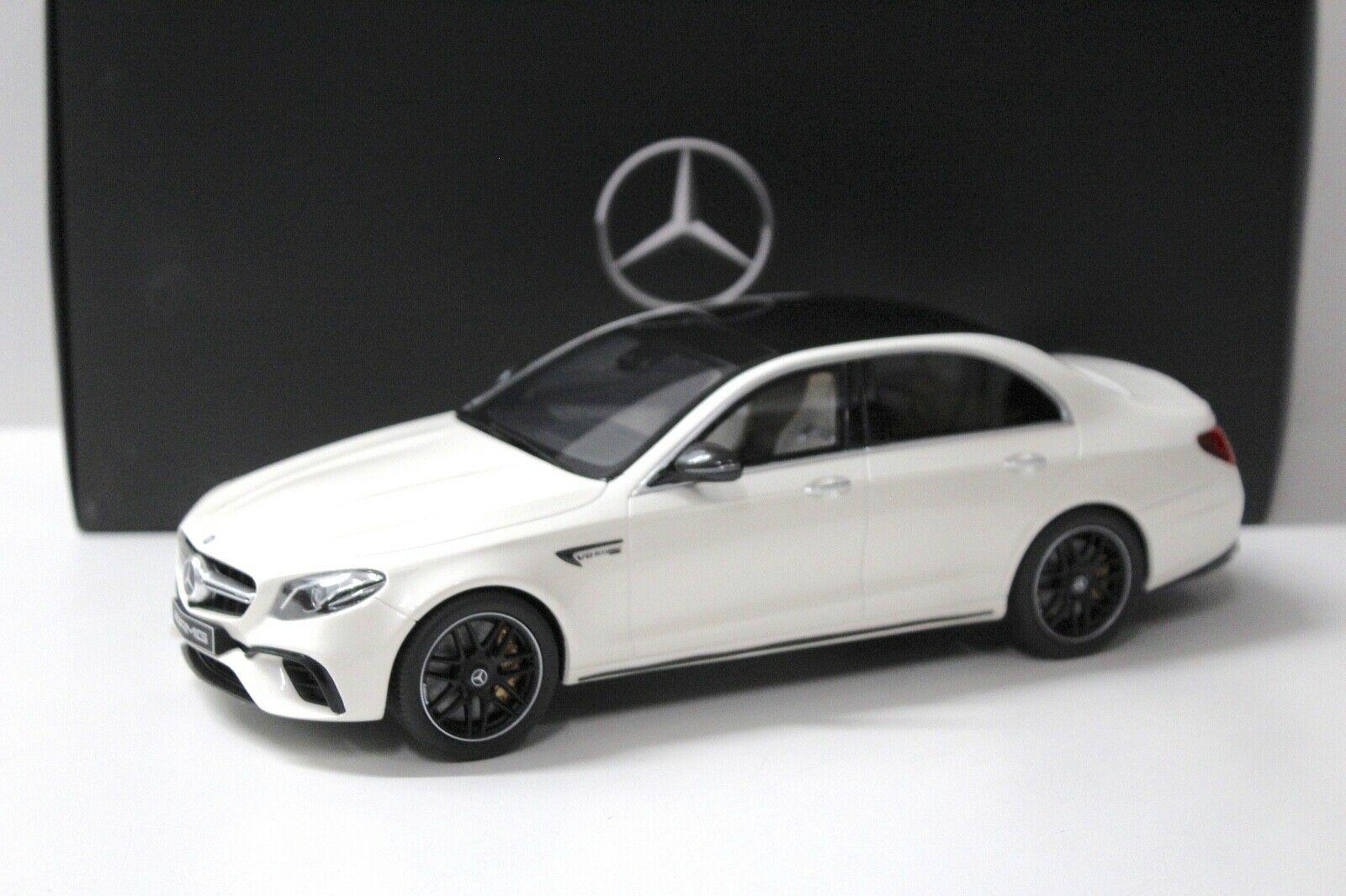 ID 39811 orig 1.jpg 1:18 GT Spirit Mercedes E63 S 4Matic+ Limousine white DEALER VERSION