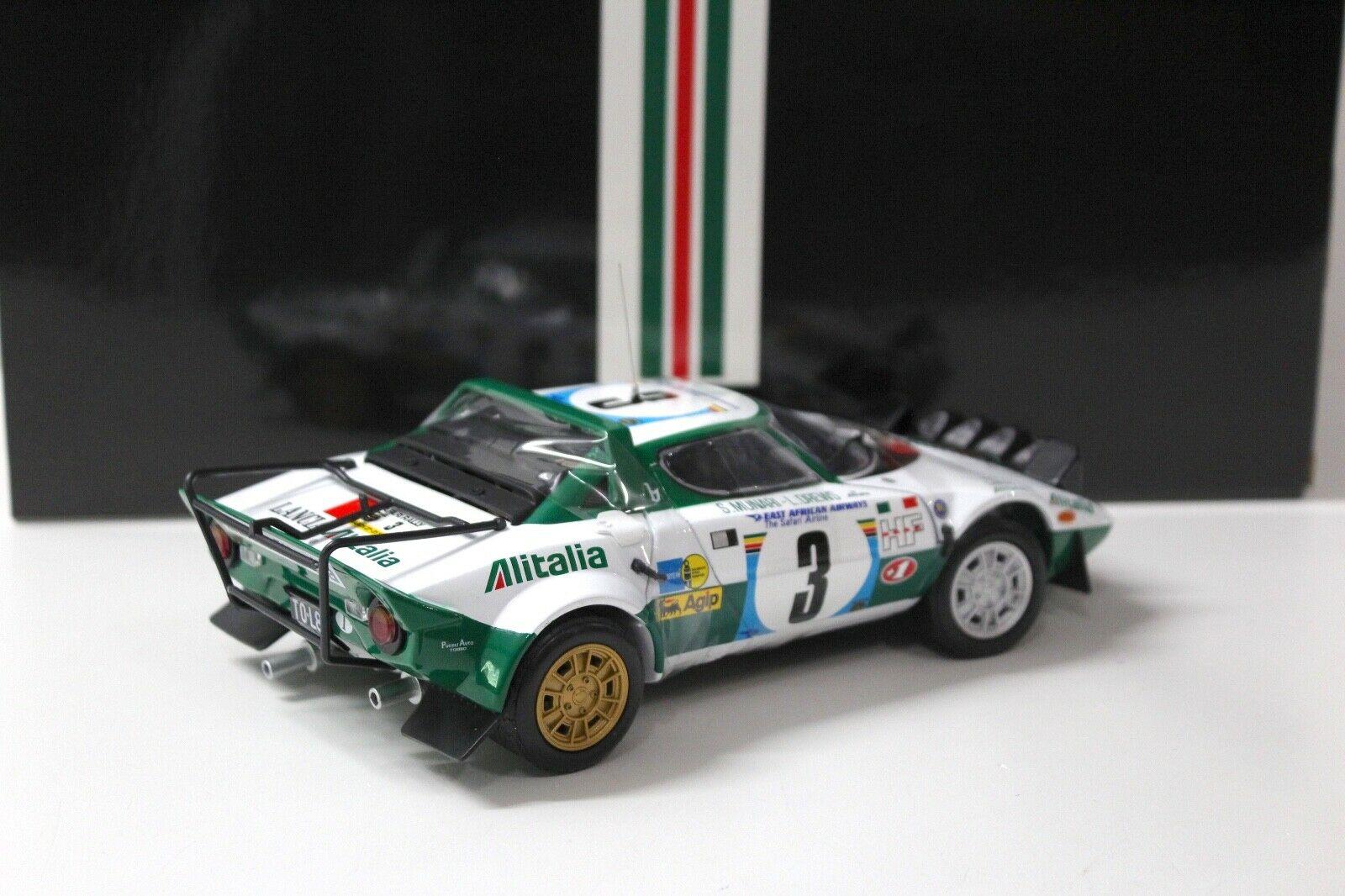 1:18 SunStar 1975 Lancia Stratos HF Safari Rally Drews #3