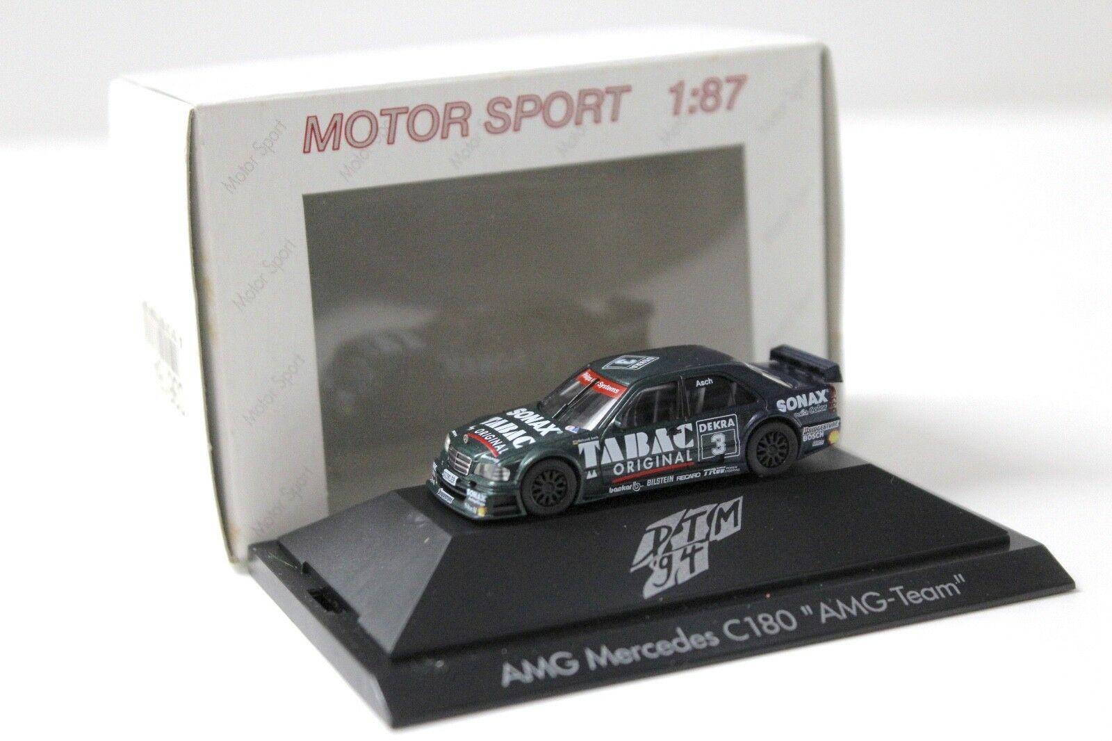 ID 40647 orig.jpg 1:87 Herpa AMG Mercedes C180 "AMG-TEAM" TABAC Asch #3