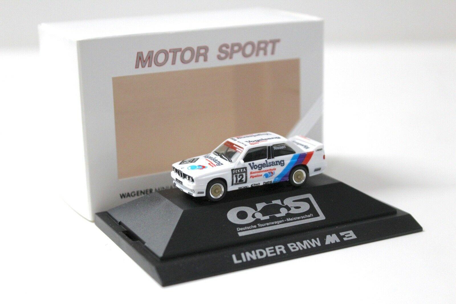 ID 40663 orig.jpg 1:87 Herpa LINDER BMW M3 E30 DTM Nissen #12 ONS