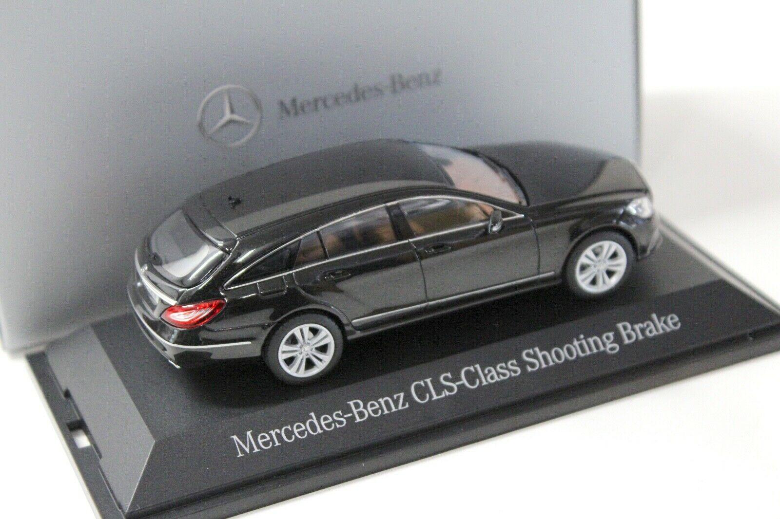 1:43 Norev Mercedes CLS Shooting Brake X218 Mopf black DEALER VERSION