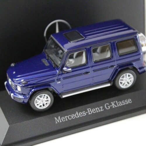 1:43 Norev Mercedes G-Klasse W463 blue 2018 DEALER VERSION