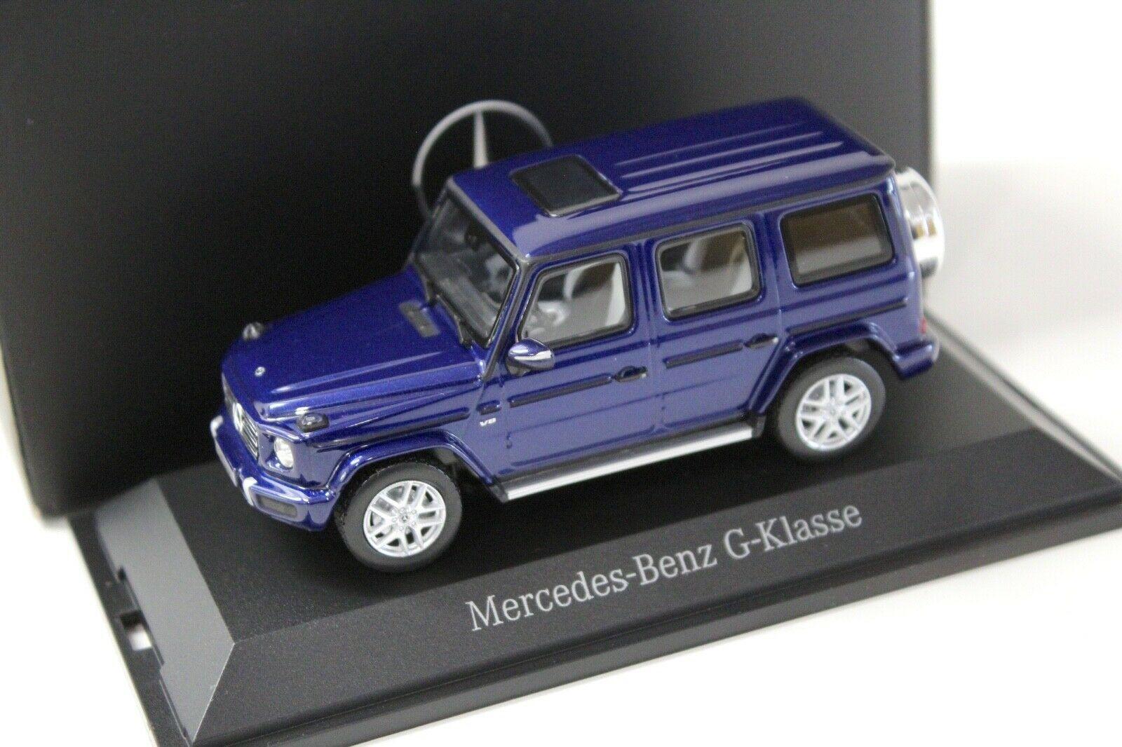 ID 41177 orig.jpg 1:43 Norev Mercedes G-Klasse W463 blue 2018 DEALER VERSION