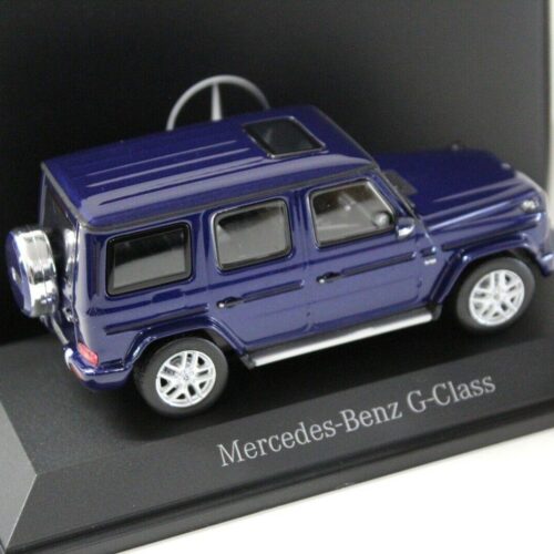 1:43 Norev Mercedes G-Klasse W463 blue 2018 DEALER VERSION