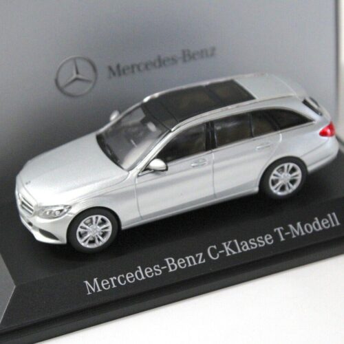 1:43 Norev Mercedes C-Klasse T-Modell Avantgarde silver DEALER VERSION