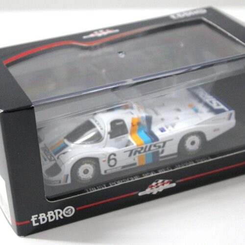 1:43 EBBRO Trust Porsche 956 WEC Japan 1983 Schuppan #6 white - Image 4
