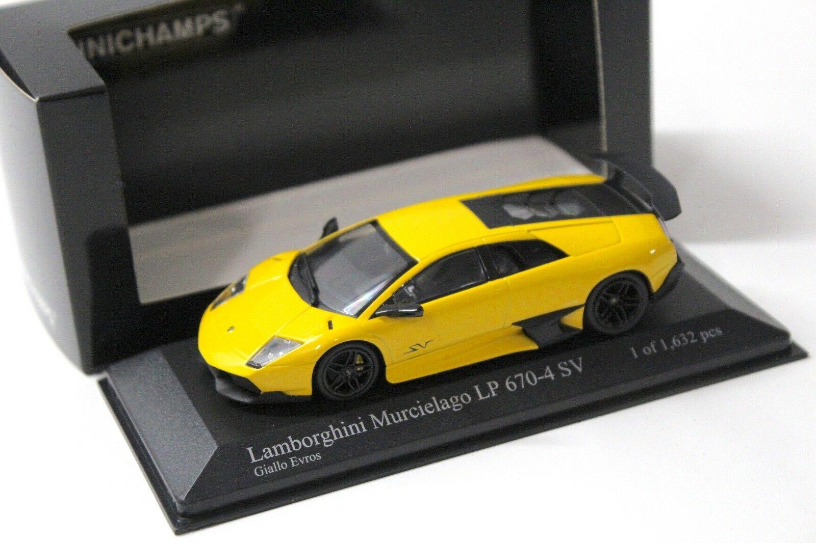 ID 41329 orig 1.jpg 1:43 Minichamps Lamborghini Murcielago LP 670-4 SV yellow